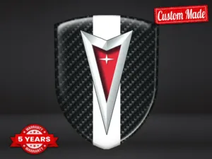 Pontiac Adesivi Paraurti Auto su Misura Resistenti Lusso Pro